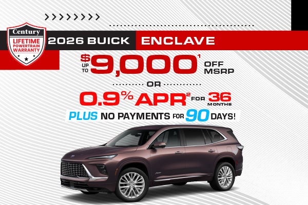 2026 Buick Enclave - up to $9000 in savings | 0.9% APR