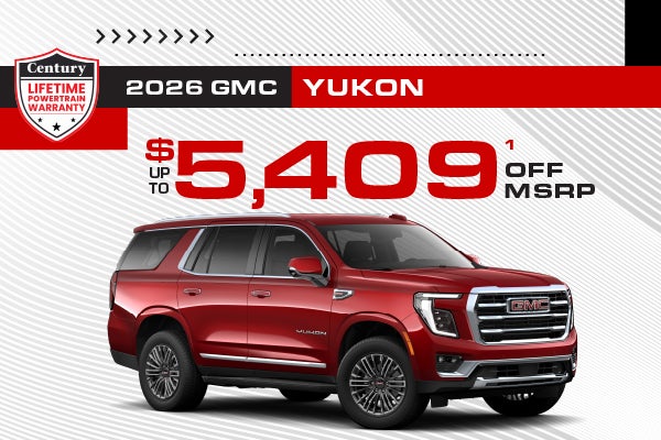 2026 GMC Yukon - up to $5409 in savings