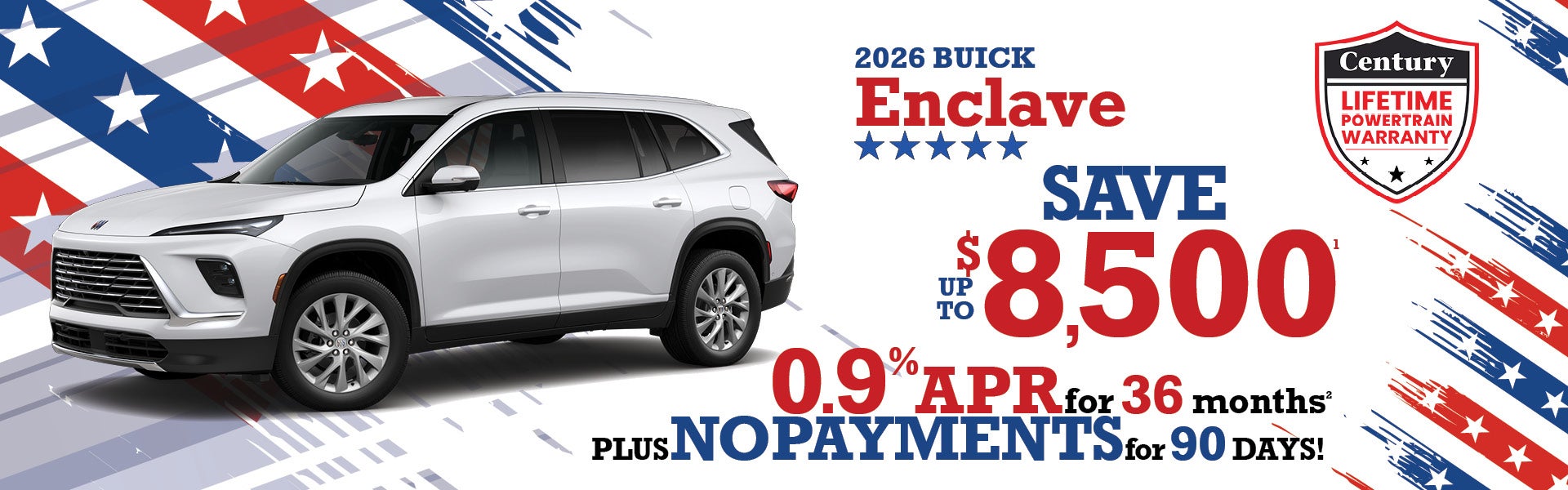 2026 Buick Enclave - up to $8500 in savings | 0.9% APR