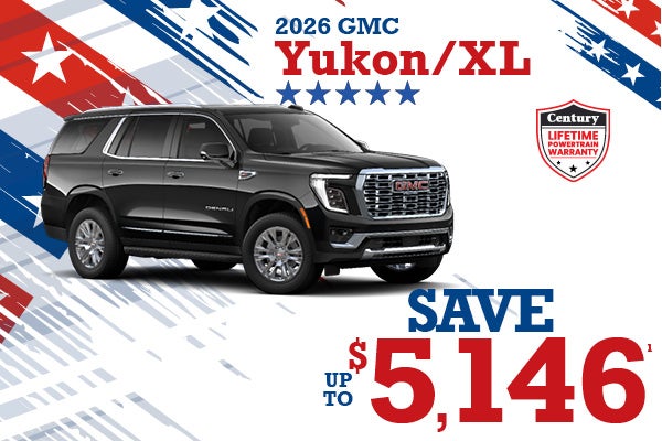 2026 GMC Yukon - up to $5146 in savings
