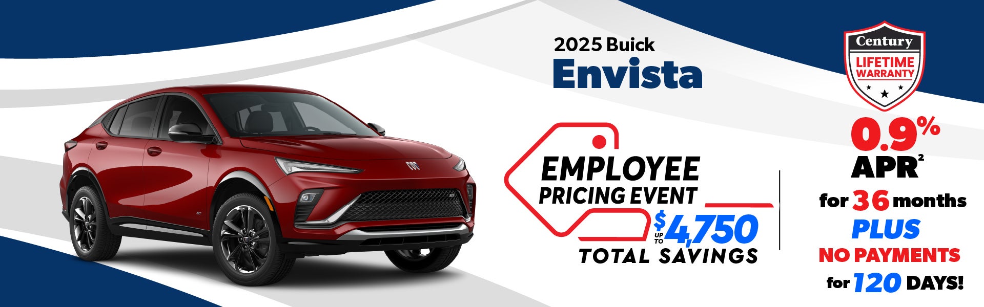 2025 Buick Envista -up to $4750 in savings