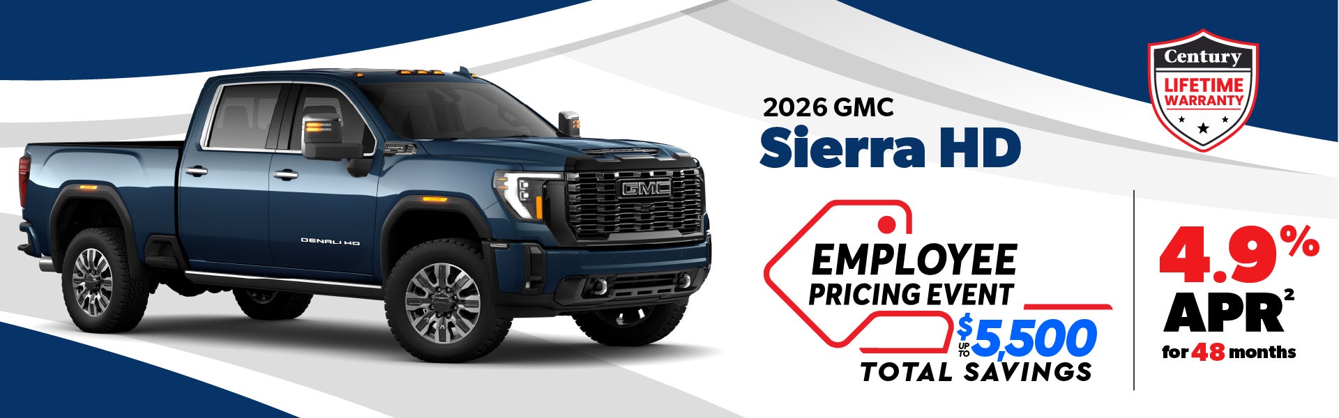 2025 GMC Sierra 2500 HD - employee pricing | 3.9% APR