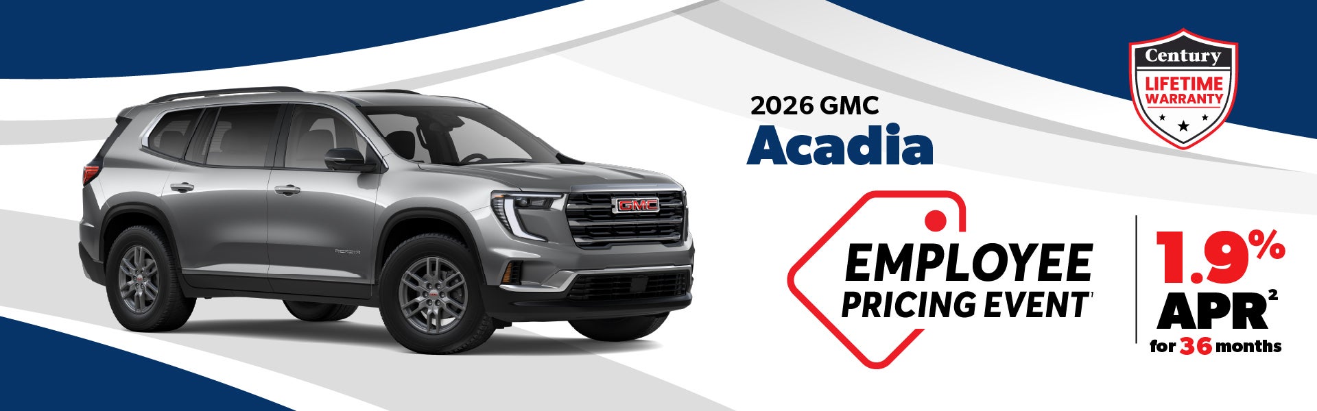2025 GMC Acadia - employee pricing | 1.9% APR
