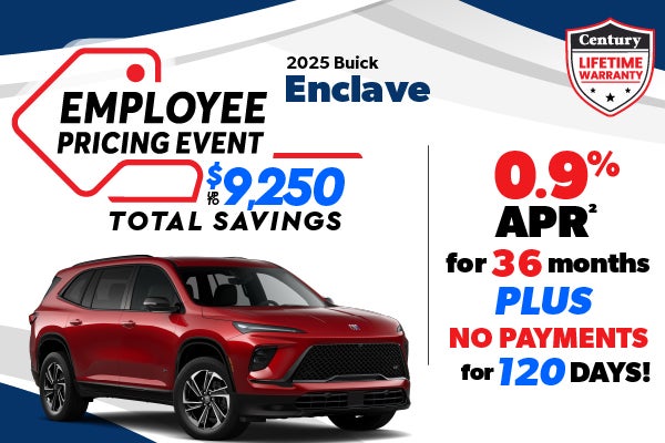2025 Buick Enclave - up to $9250 in savings | 0.9% APR