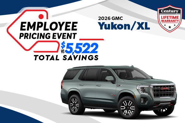 2026 GMC Yukon - up to $5522 in savings