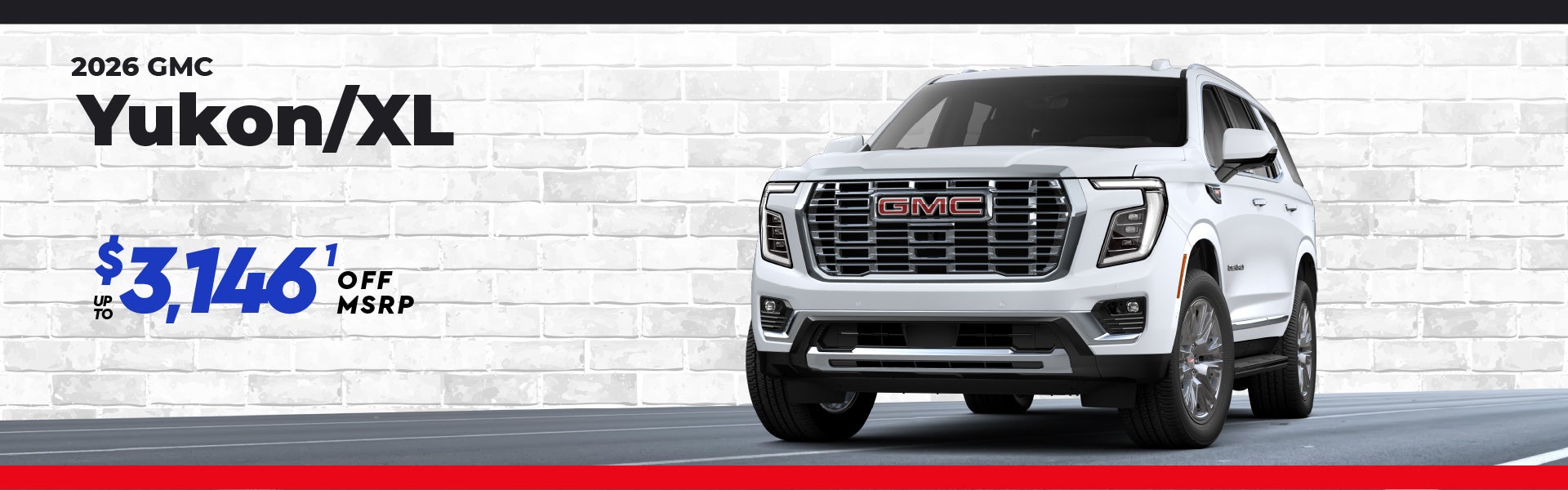 2026 GMC Yukon - up to $3146 in savings