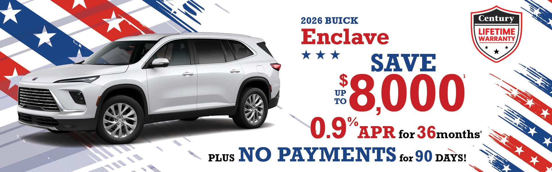 2026 Buick Enclave - up to $8000 in savings | 0.9% APR
