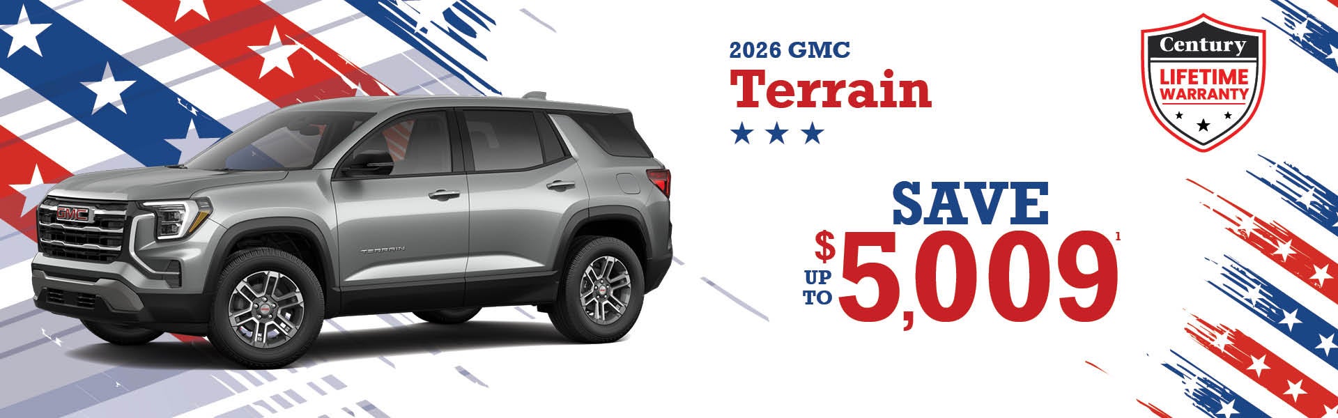 2026 Terrain -up to $5009 in savings