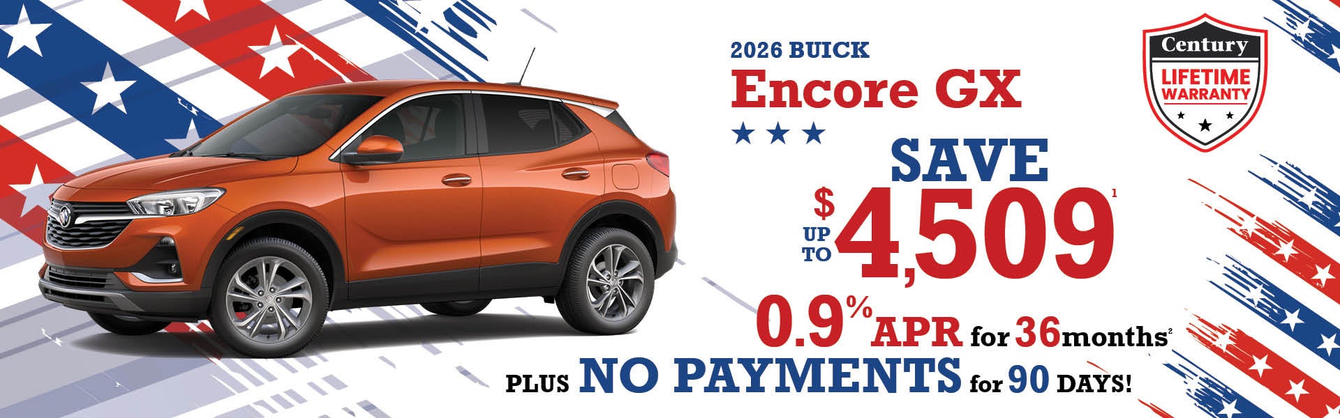 2026 Buick Encore GX - up to $4509 in savings | 0.9% APR