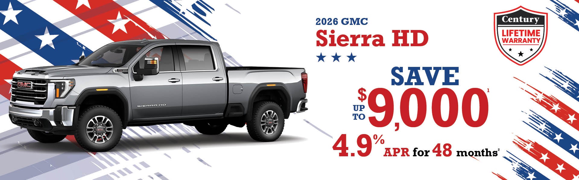 2026 GMC Sierra 2500 HD - up to $9000 off MSRP | 4.9% APR