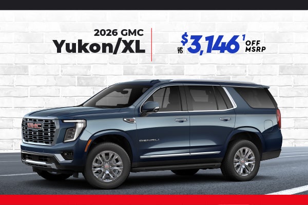 2026 GMC Yukon - up to $3146 in savings