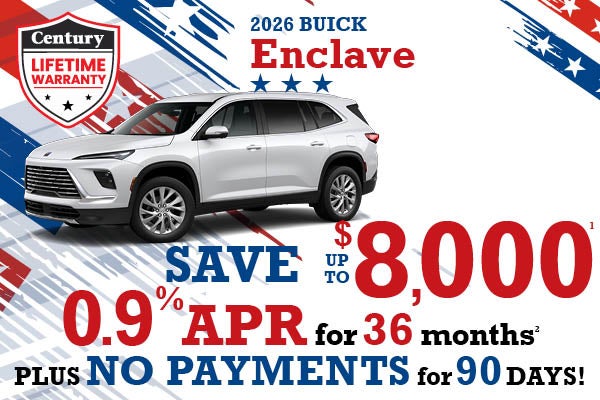 2026 Buick Enclave - up to $8000 in savings | 0.9% APR