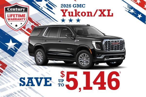 2026 GMC Yukon - up to $3146 in savings