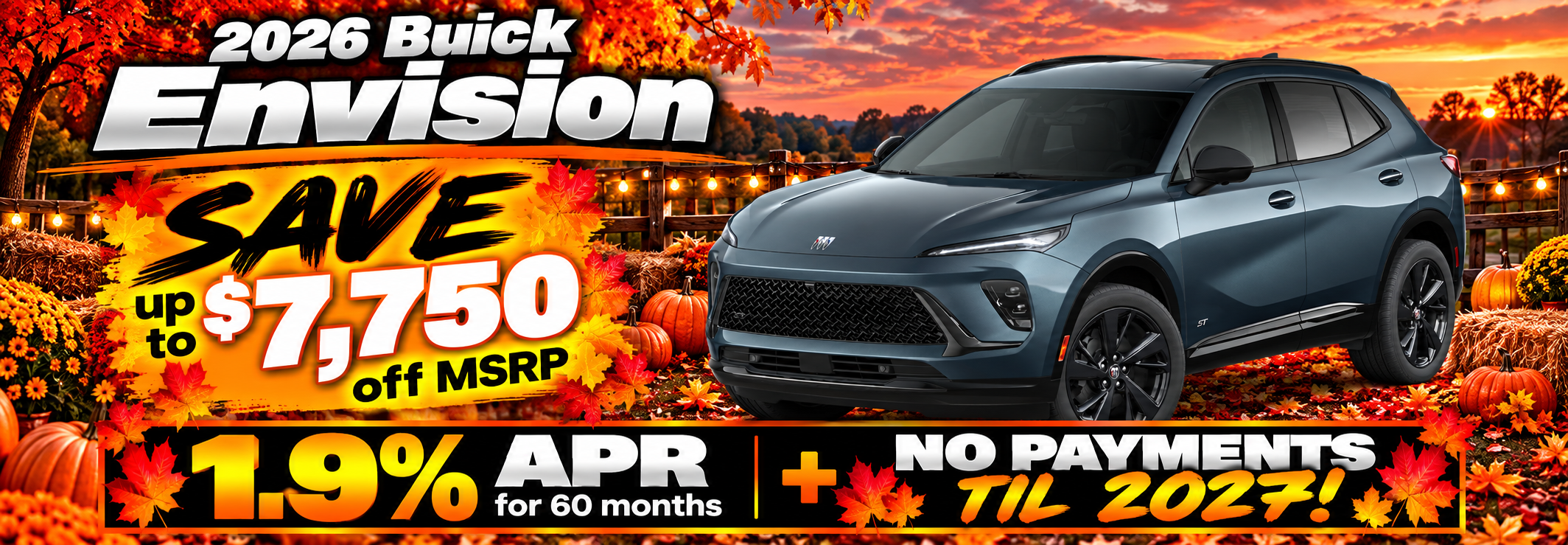 2026 Envision -up to $7750 in savings | 0% APR