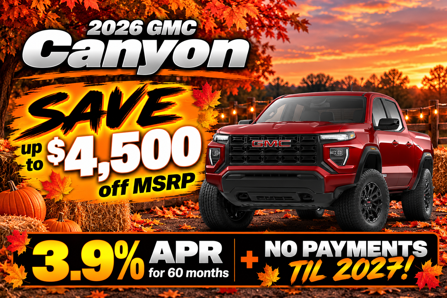 2026 GMC Canyon