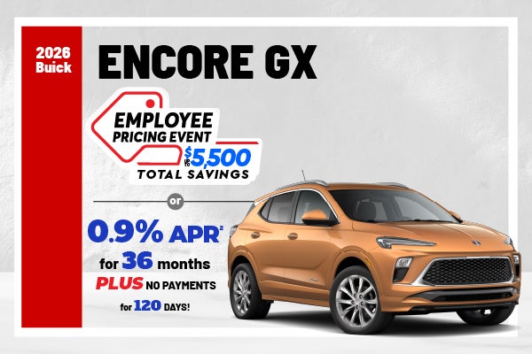 2026 Buick Encore GX - up to $5500 in savings | 0.9% APR