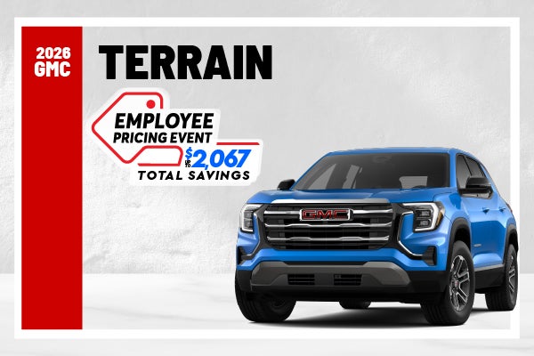 2026 Terrain -up to $2067 in savings