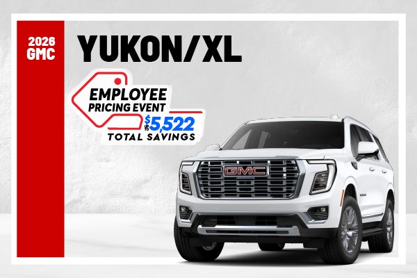 2026 GMC Yukon - up to $5522 in savings