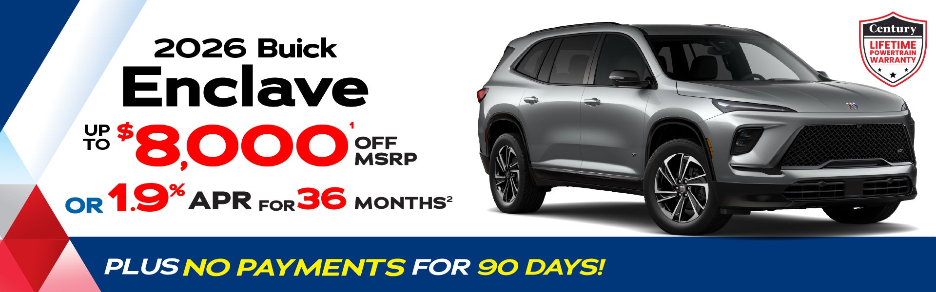 2026 Buick Enclave - up to $8000 in savings | 1.9% APR