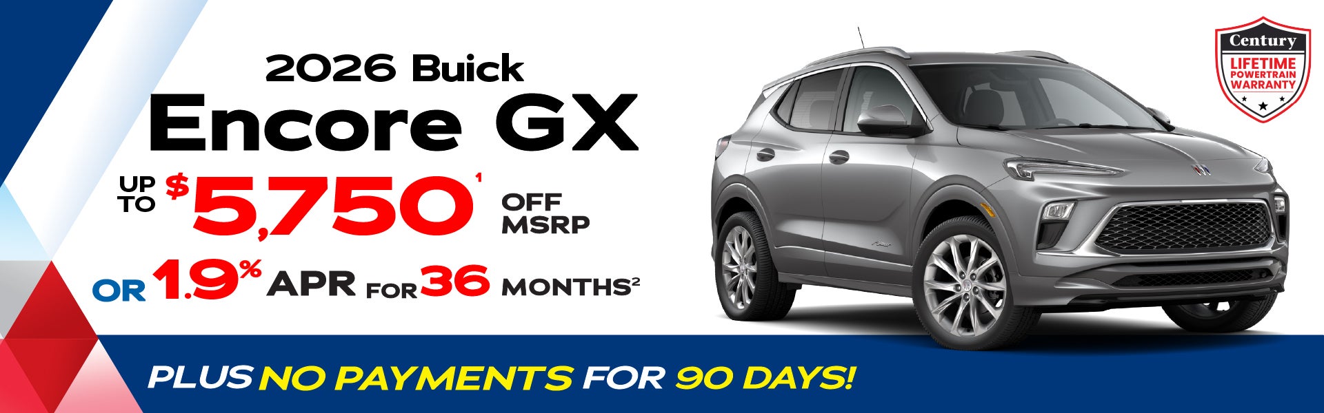 2026 Buick Encore GX - up to $5750 in savings | 1.9% APR