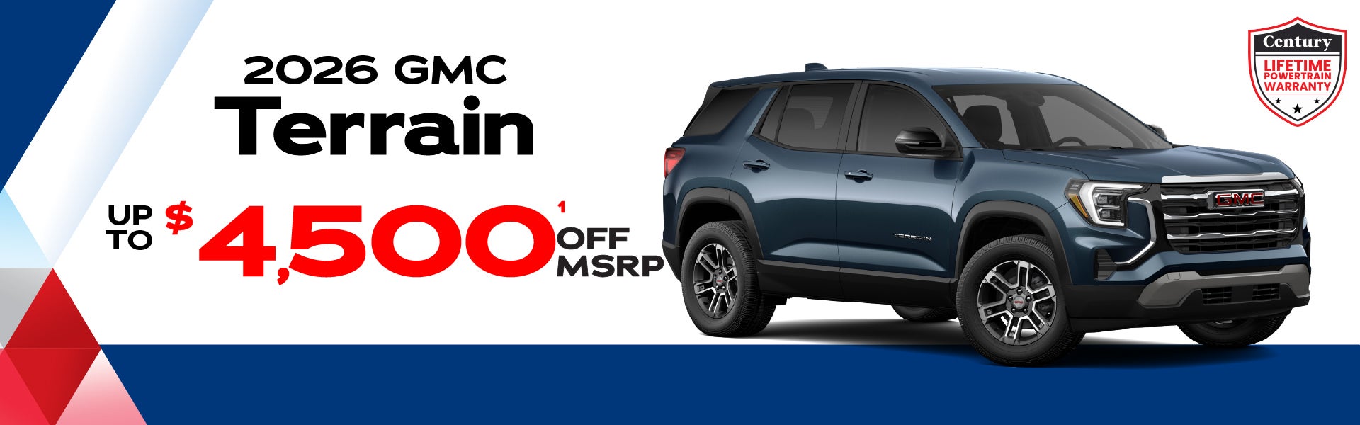 2026 Terrain -up to $4500 in savings