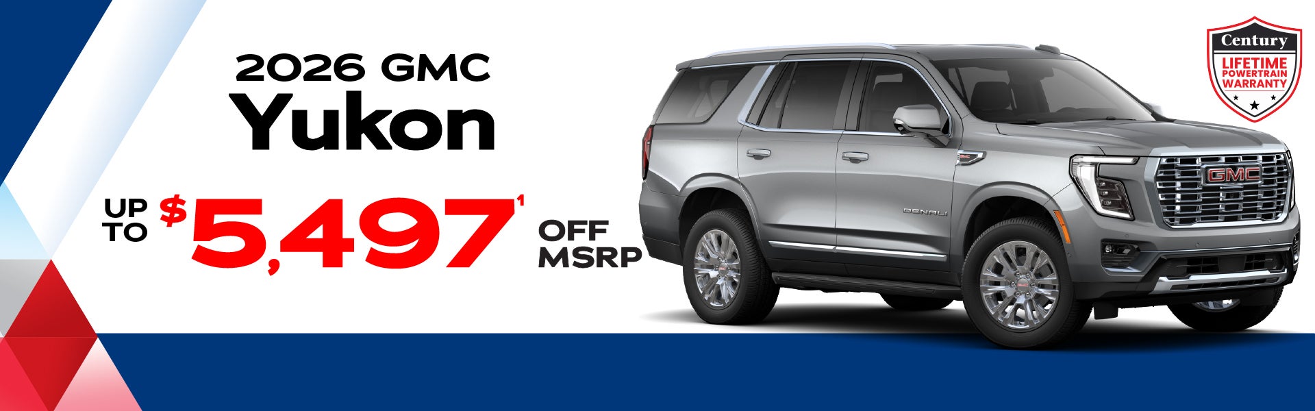 2026 GMC Yukon - up to $5497 in savings