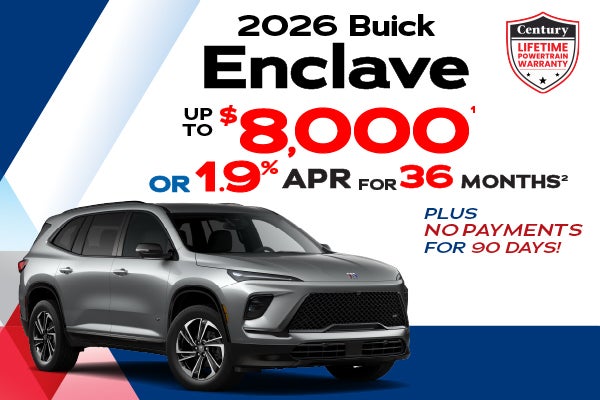 2026 Buick Enclave - up to $8000 in savings | 1.9% APR