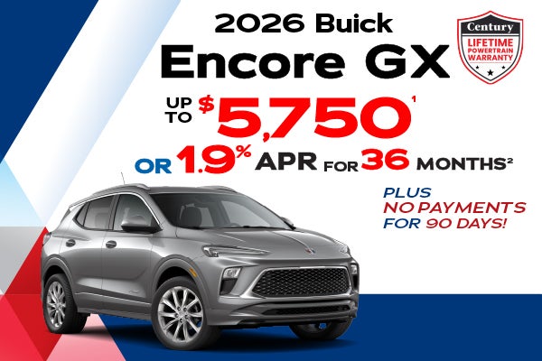 2026 Buick Encore GX - up to $5750 in savings | 1.9% APR
