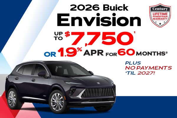 2026 Envision -up to $7750 in savings | 0% APR