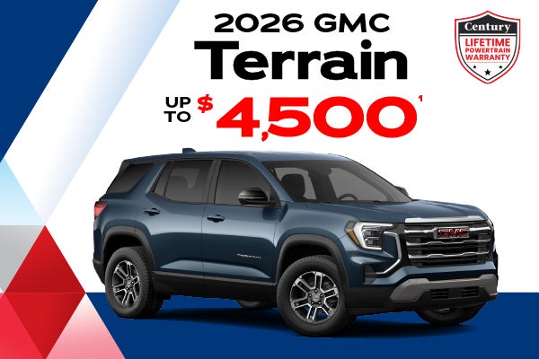 2026 Terrain -up to $4500 in savings