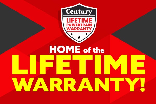 Home of the LIFETIME POWERTRAIN WARRANTY!